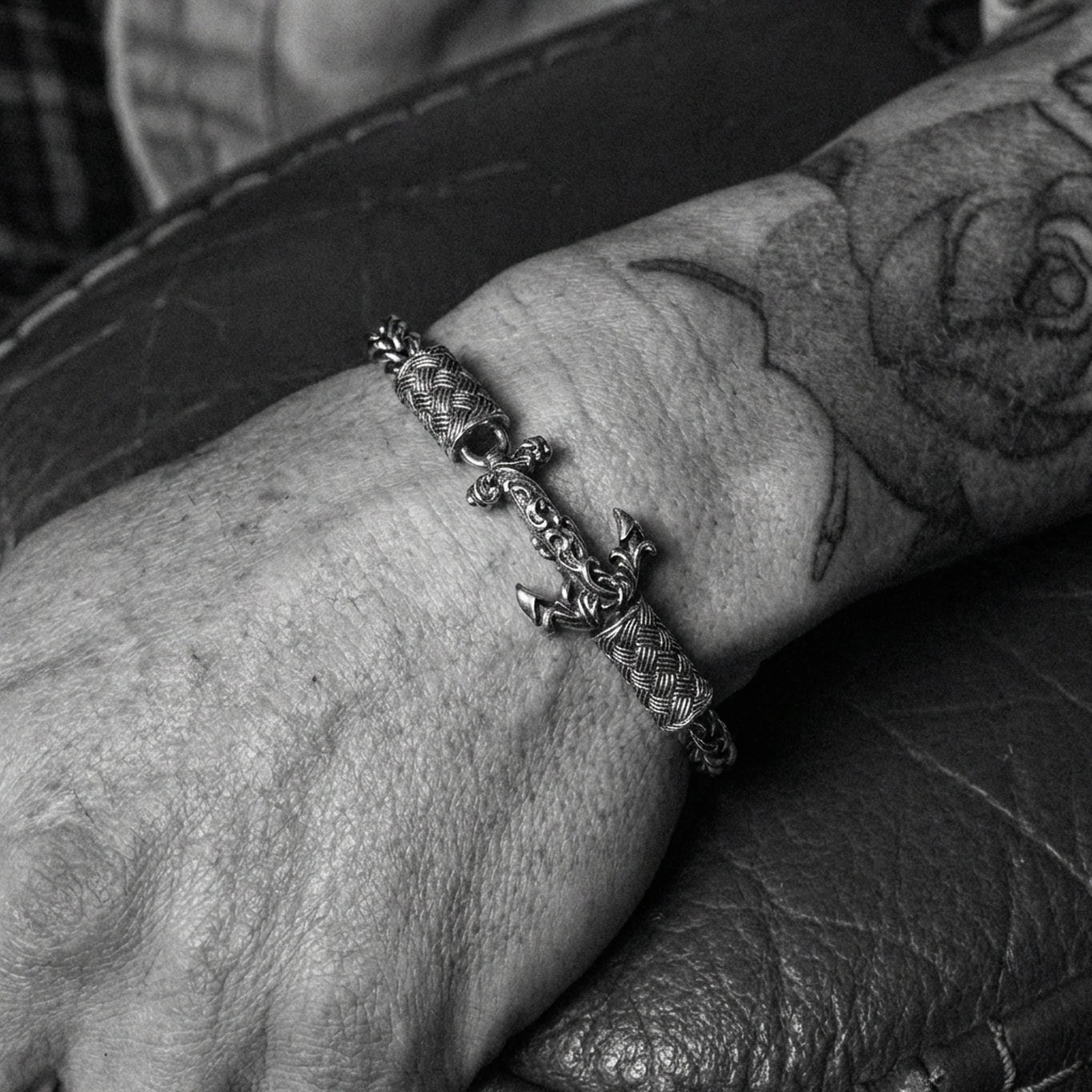 ANCHOR OF ETERNITY. - 925 STERLING SILVER - Image 2