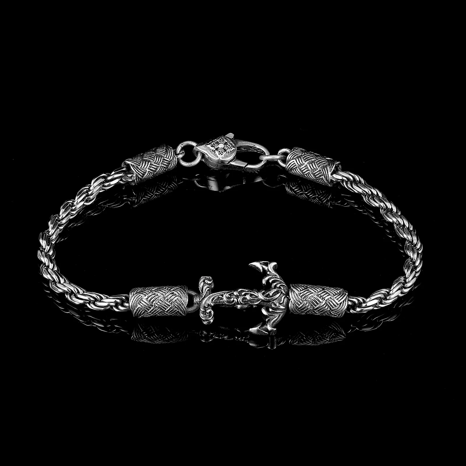 ANCHOR OF ETERNITY. - 925 STERLING SILVER - Image 3