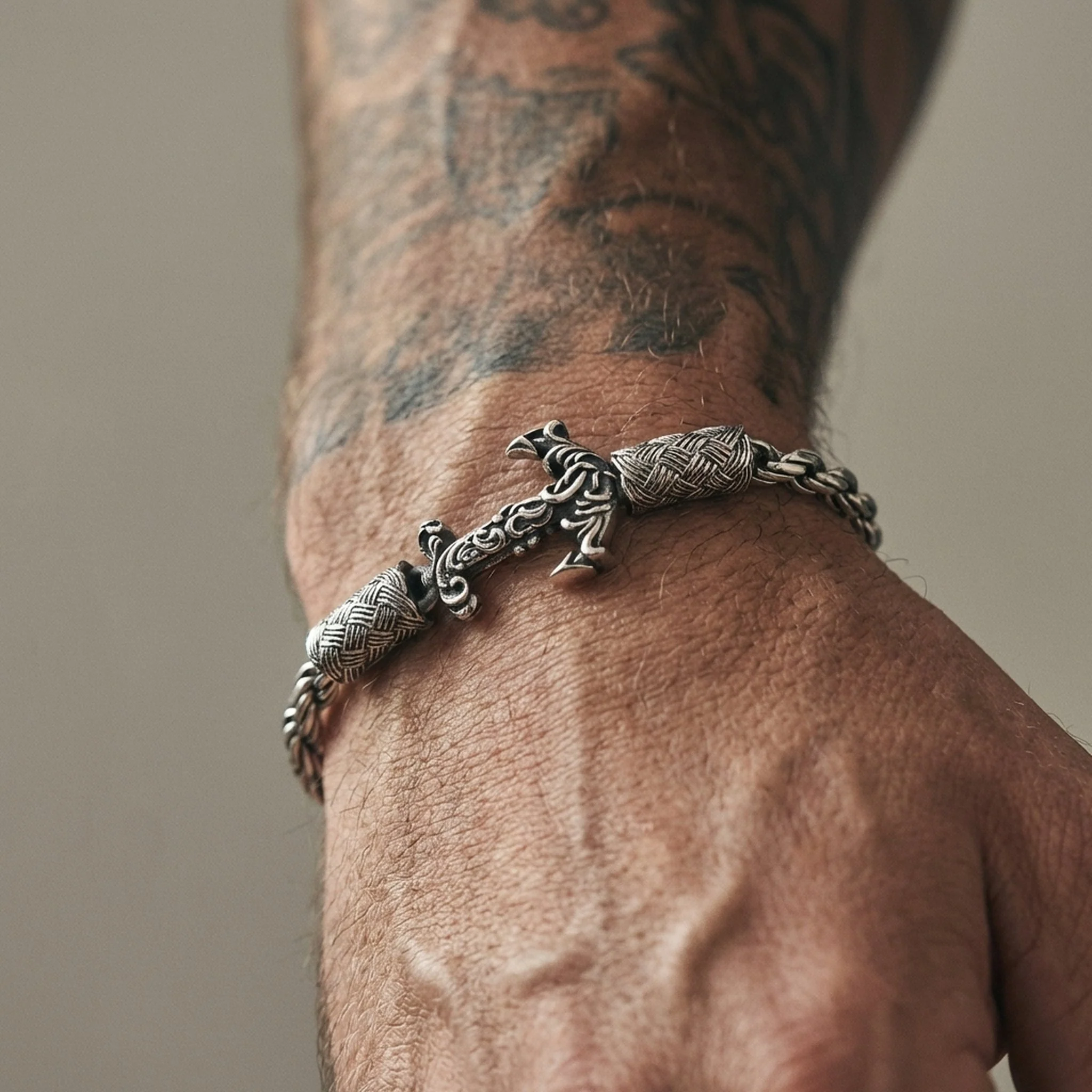 ANCHOR OF ETERNITY. - 925 STERLING SILVER - Image 4