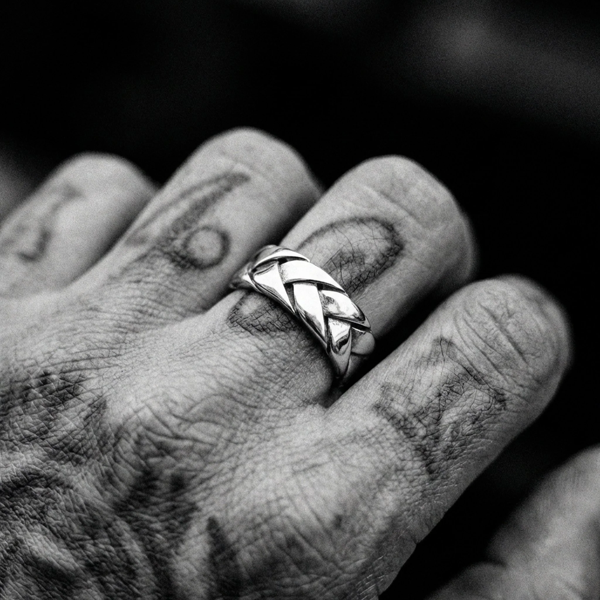 BRAIDED. - 925 STERLING SILVER - Image 2