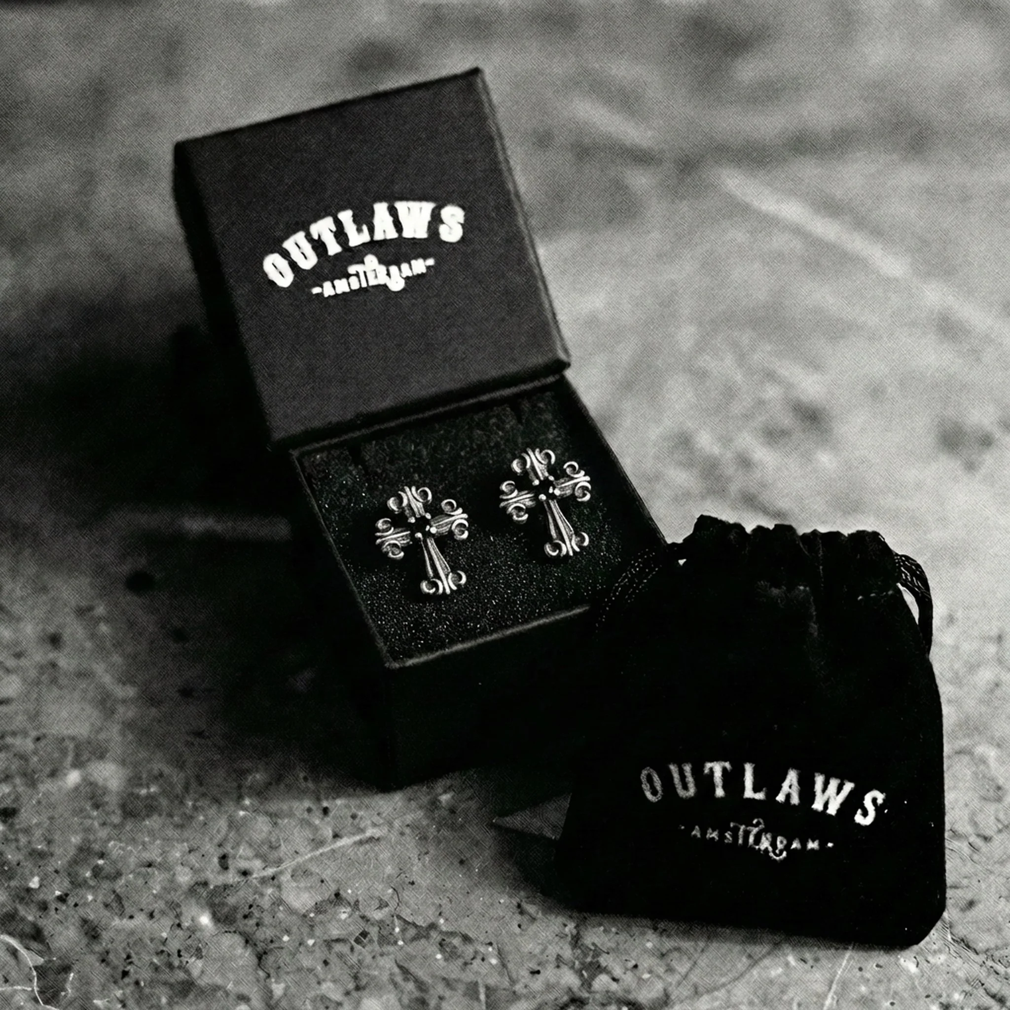 CRUX STUDS. - 925 STERLING SILVER - Image 5