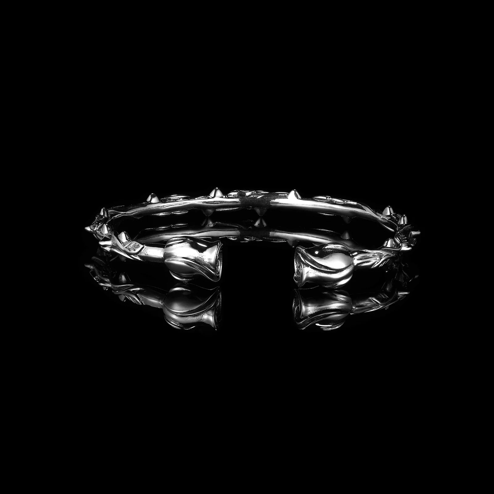 ETERNAL ROSE. - 925 STERLING SILVER