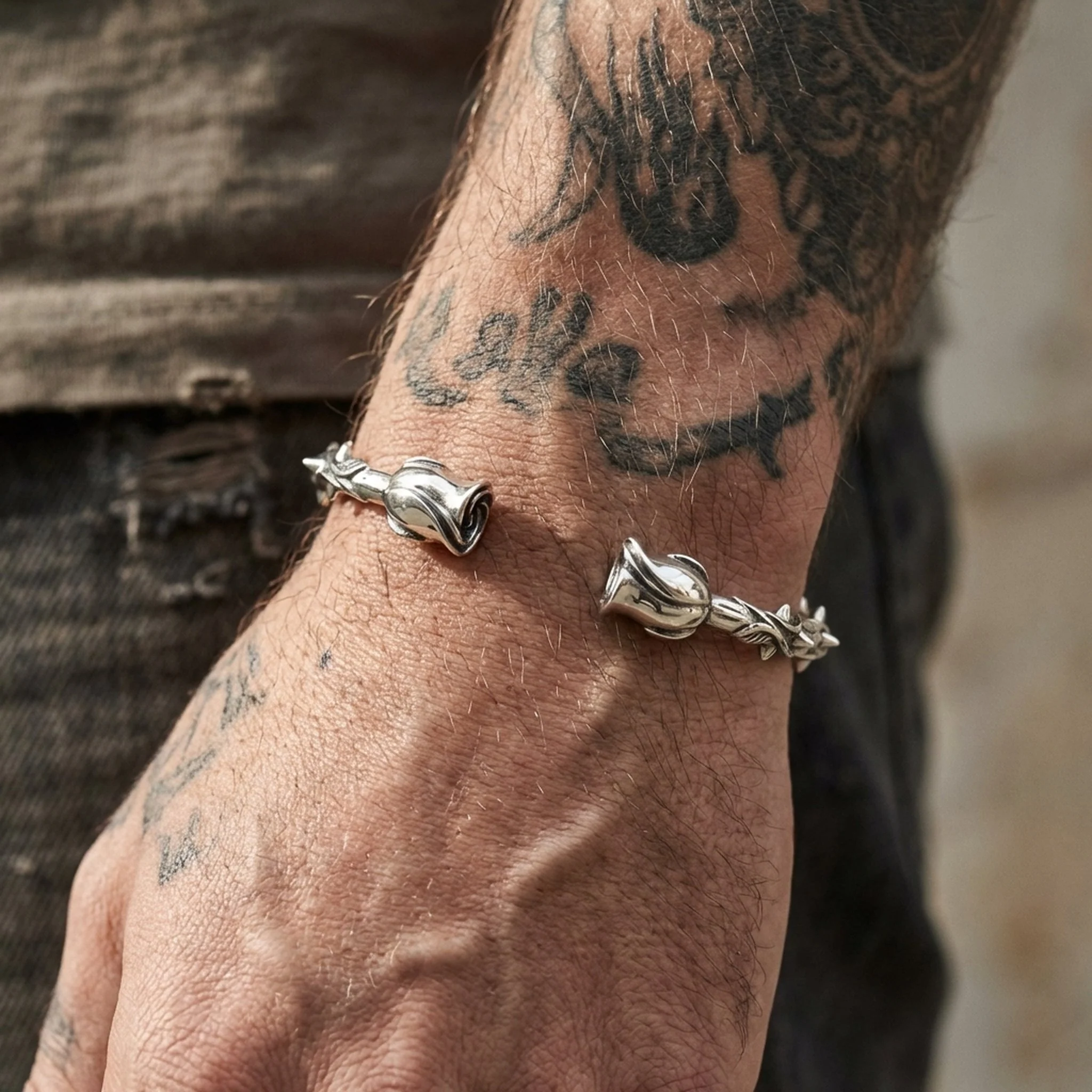 ETERNAL ROSE. - 925 STERLING SILVER - Image 4