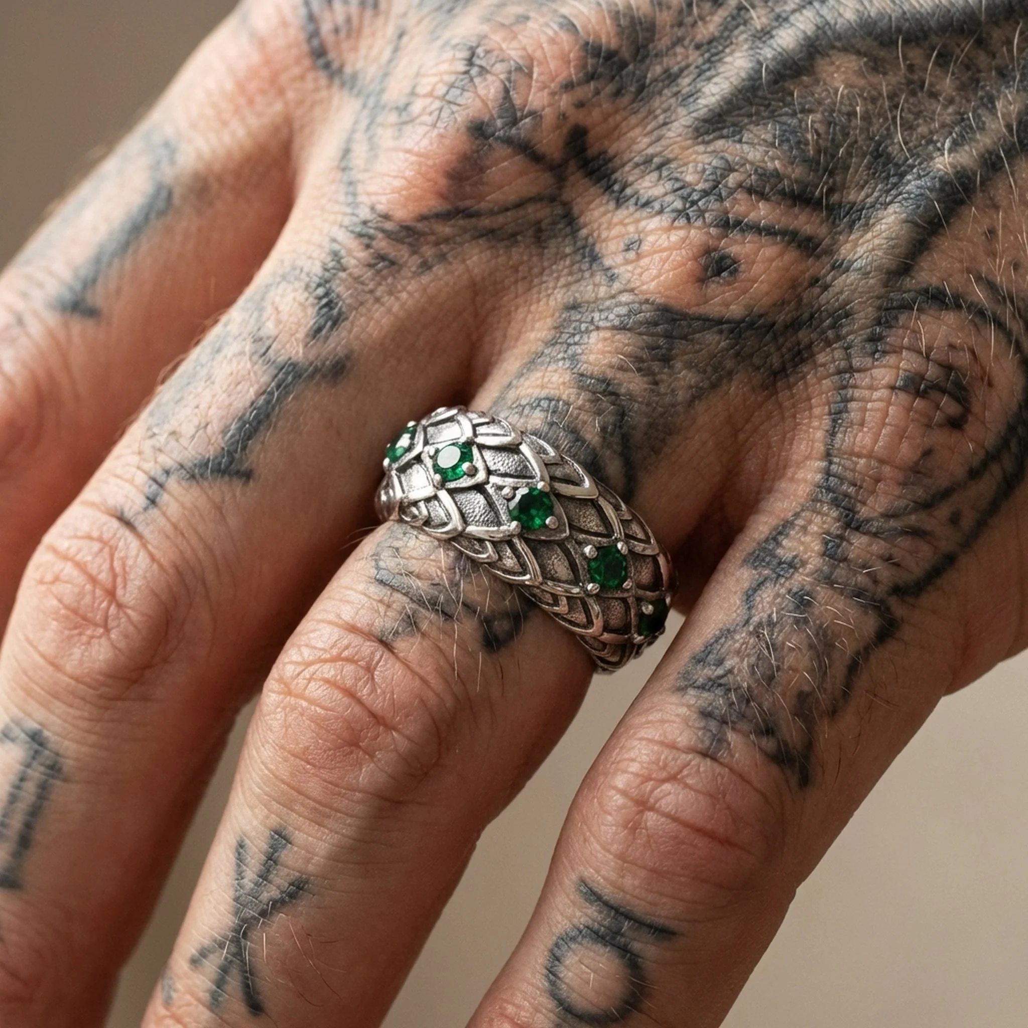 FEATHERS OF GLORY. - 925 STERLING SILVER - Image 4
