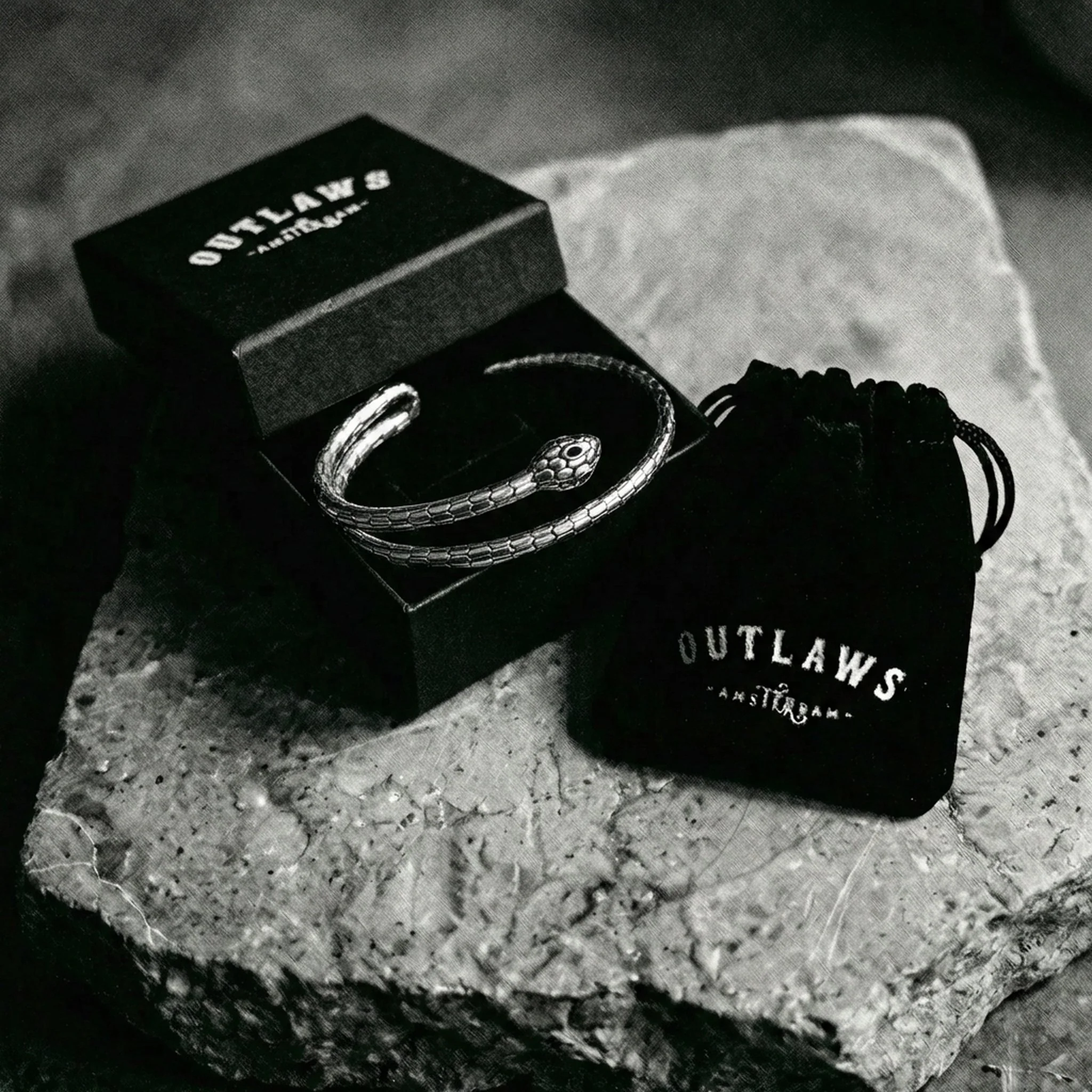 SERPENT CUFF. - 925 STERLING SILVER - Image 4