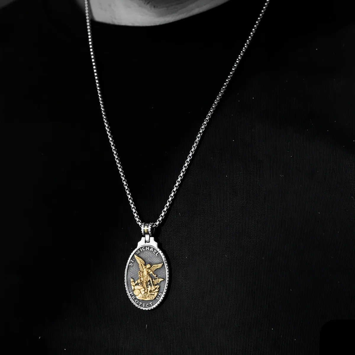 ST. MICHAELS BADGE. - Image 3