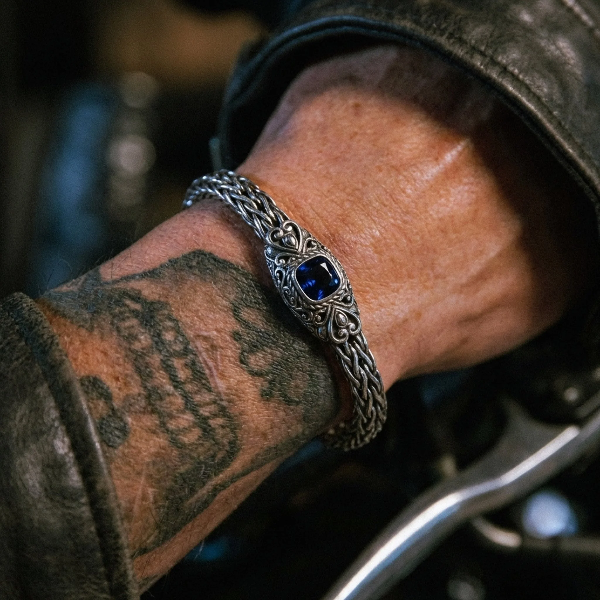 WOVEN LEGEND. - 925 STERLING SILVER - Image 2