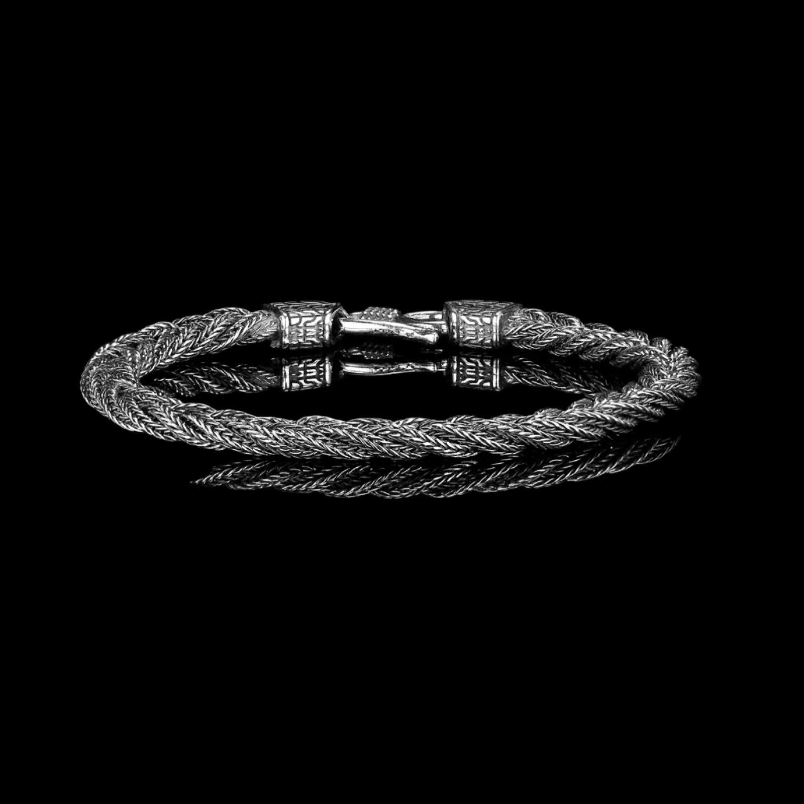 WOVEN VIKINGS. - 925 STERLING SILVER - Image 3